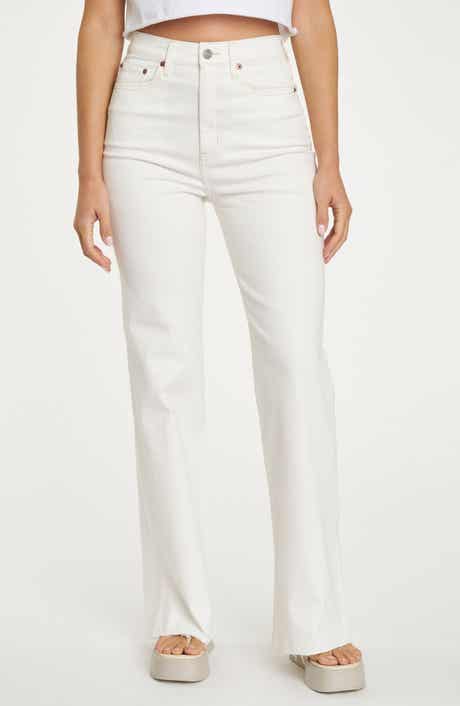 DAZE Far Out Raw Hem Jeans