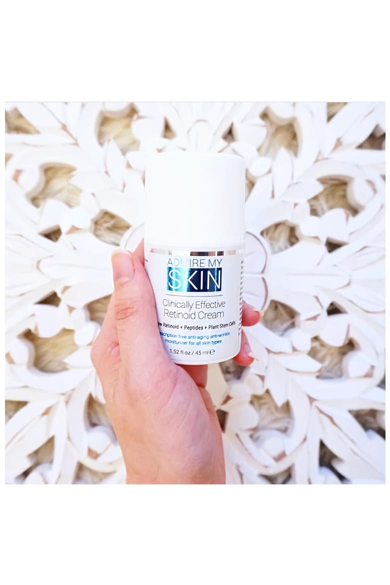 Clinical Effective Retinoid Cream for Anti Aging Anti Wrinkle Skincare, Alternate, color, Clear