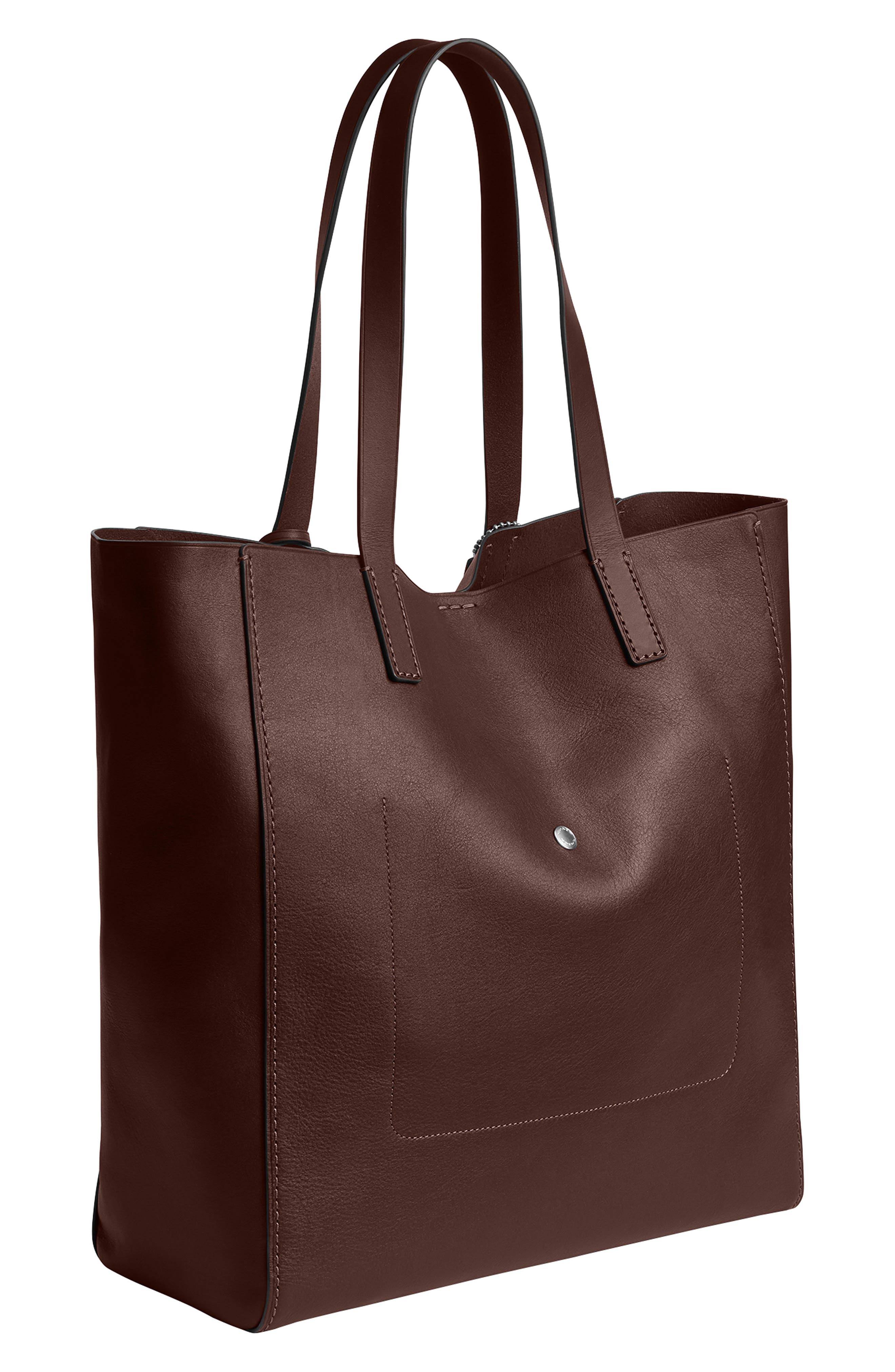 COACH Broadway Tote Bag, Alternate, color, Maple