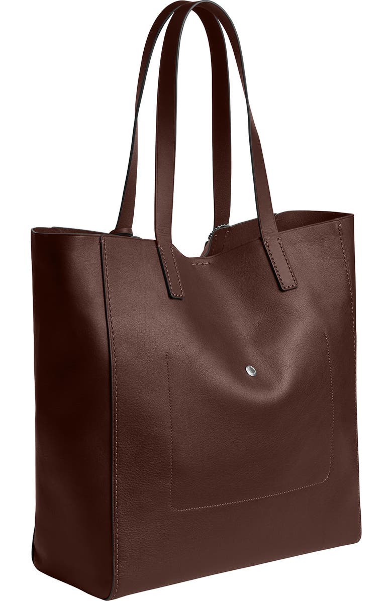COACH Broadway Tote Bag, Alternate, color, Maple