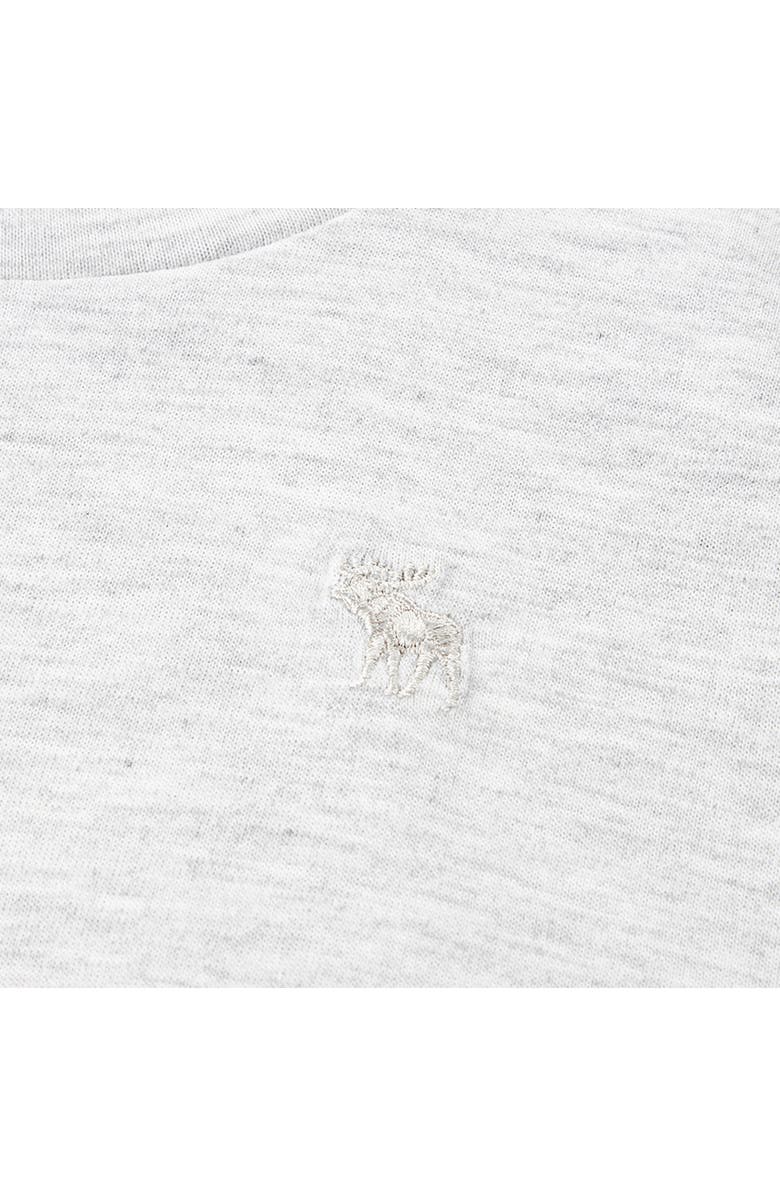 abercrombie kids Kids
 Heathered Jersey Pajamas, Alternate, color, Light Grey Heather