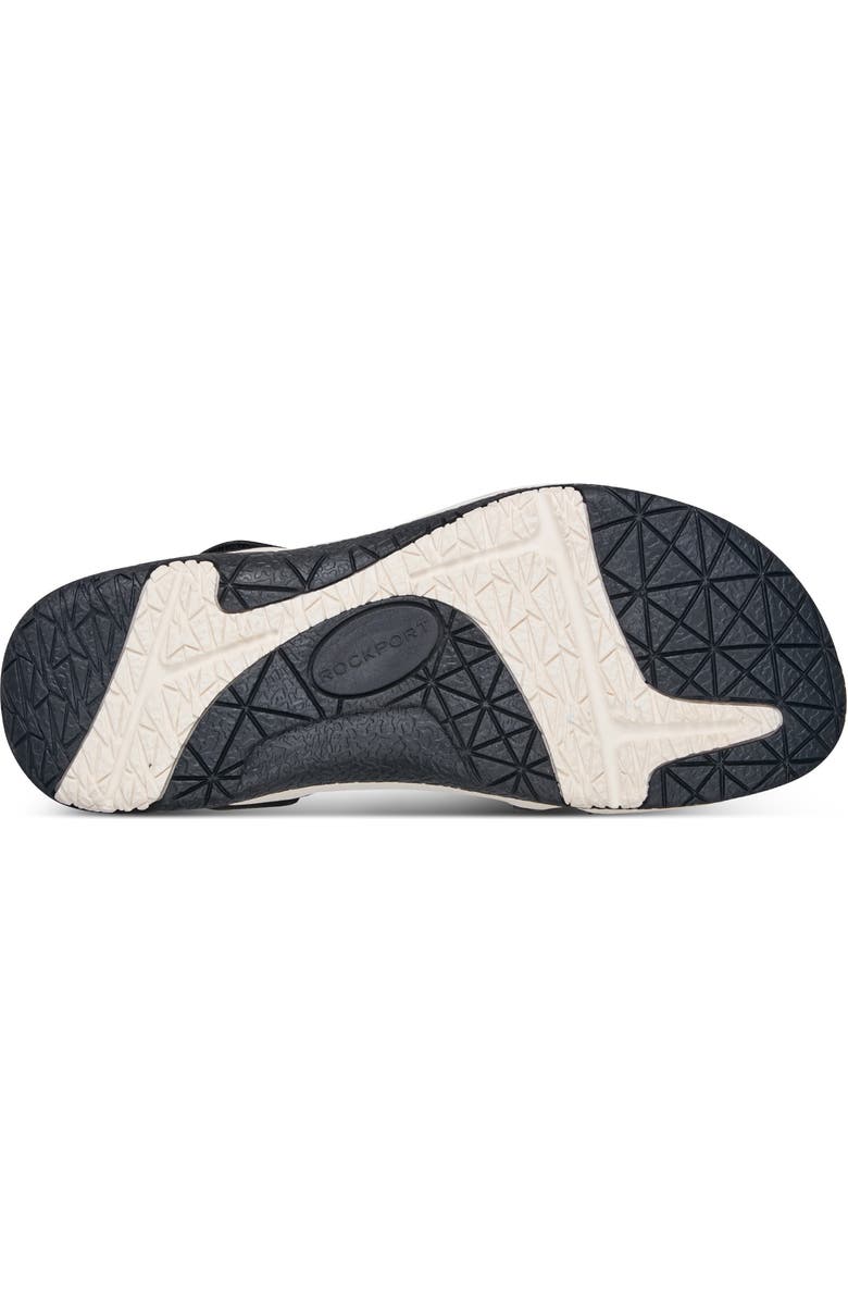 Rockport Shevon Sandal, Alternate, color, Black Nubuck Multi