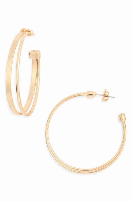 Split Hoop Earrings