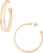 Leith Split Hoop Earrings