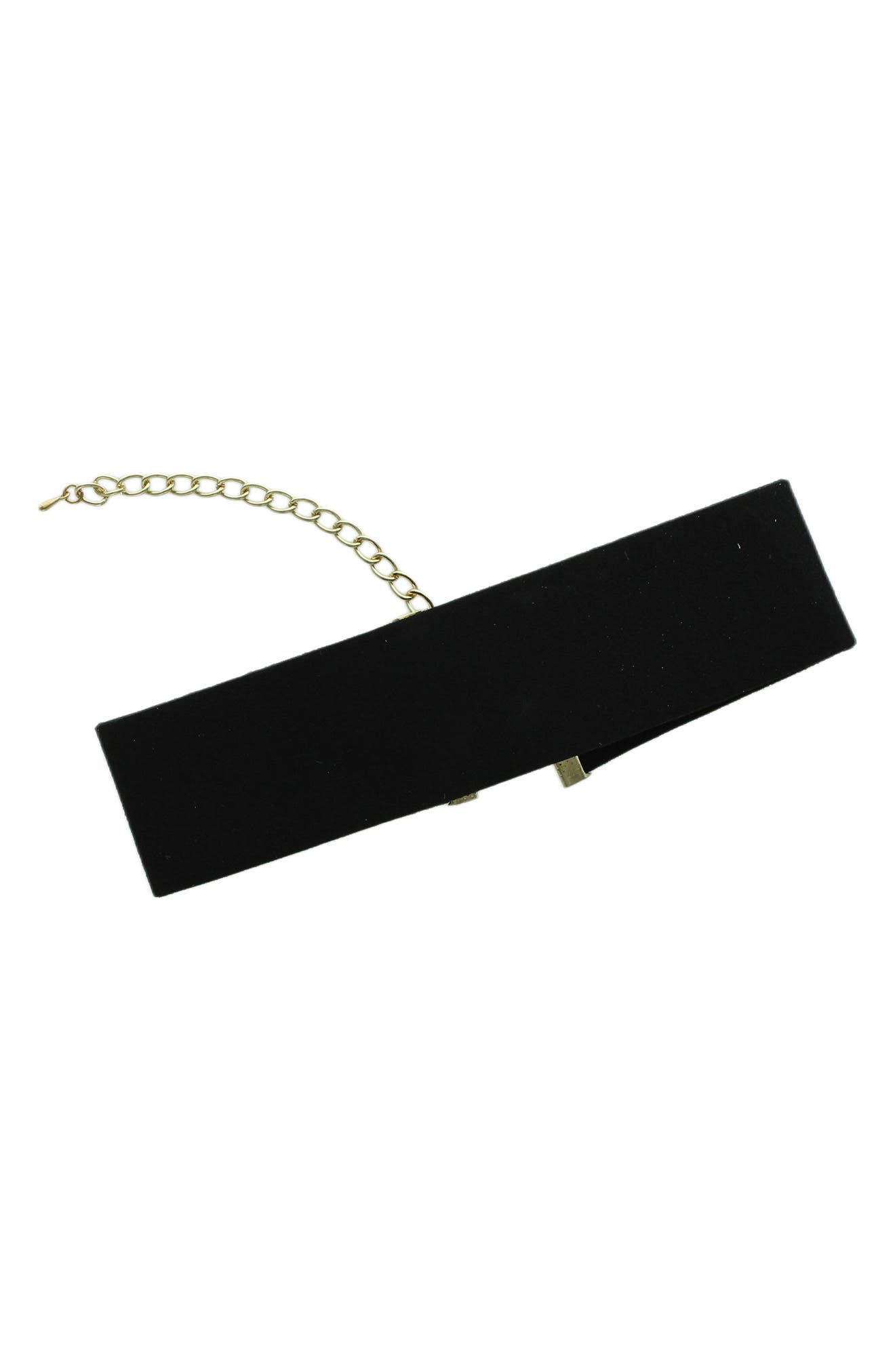 OLIVIA WELLES Sedona Faux Suede Choker Necklace