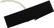 OLIVIA WELLES Sedona Faux Suede Choker Necklace