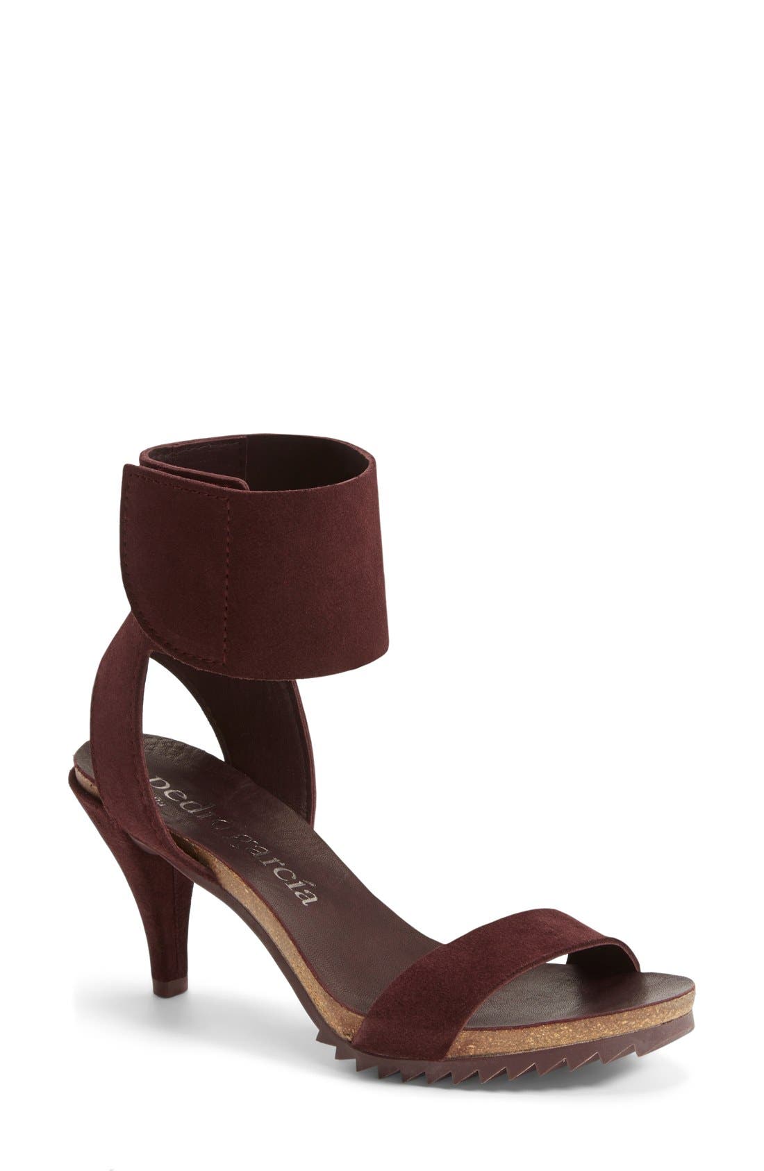 Pedro Garcia 'Wendal' Ankle Cuff Sandal, Main, color, 