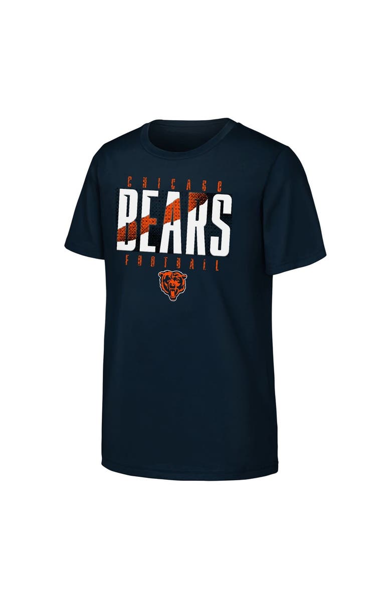 Outerstuff Youth Outerstuff Navy Chicago Bears Posterize T-Shirt, Alternate, color, 