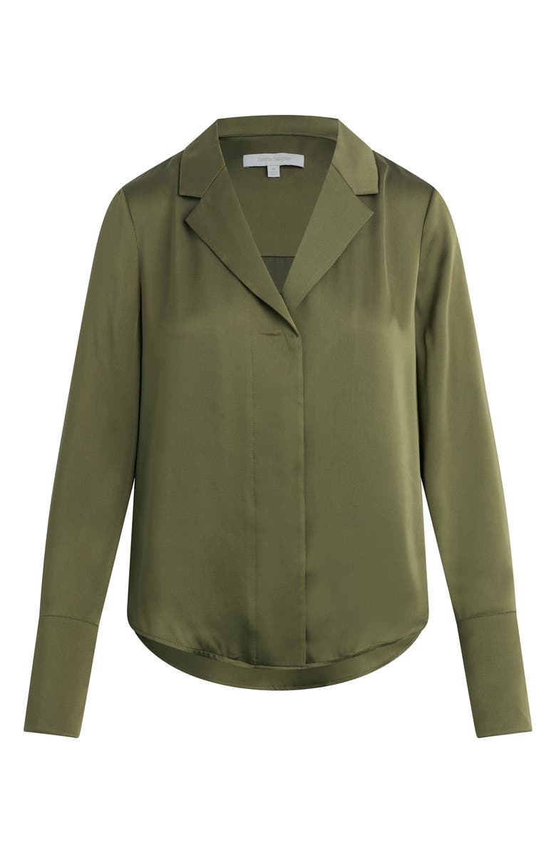 Favorite Daughter The Lily Button-Up Shirt, Alternate, color, Smoketree