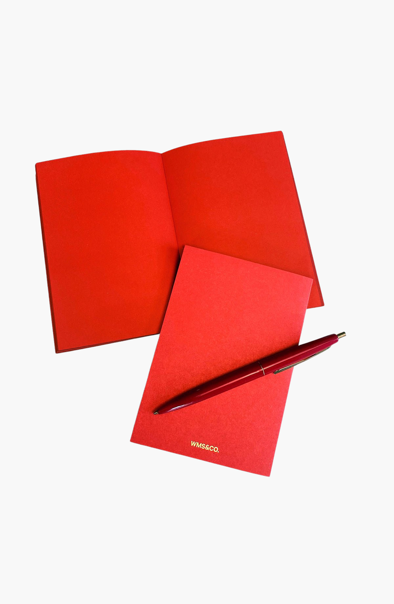 Wms&Co. Jotters with Gold Edging, Main, color, 