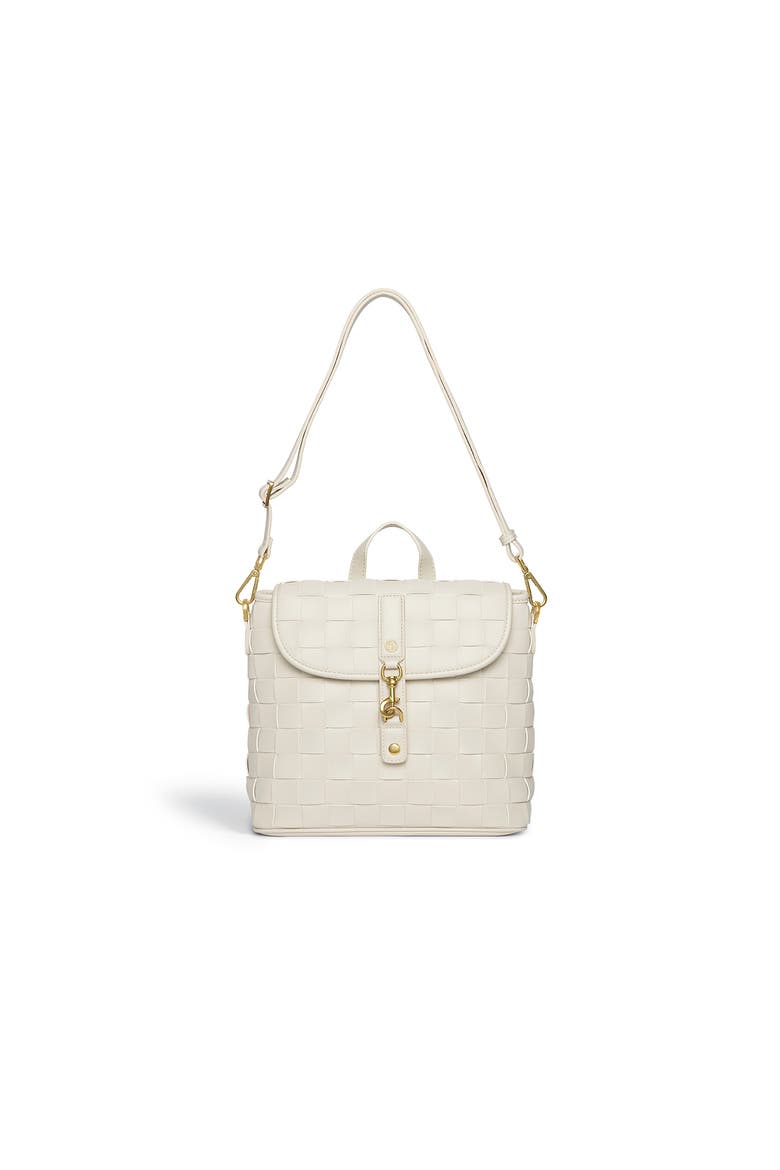 Rosie Mini Vegan Backpack, Alternate, color, White