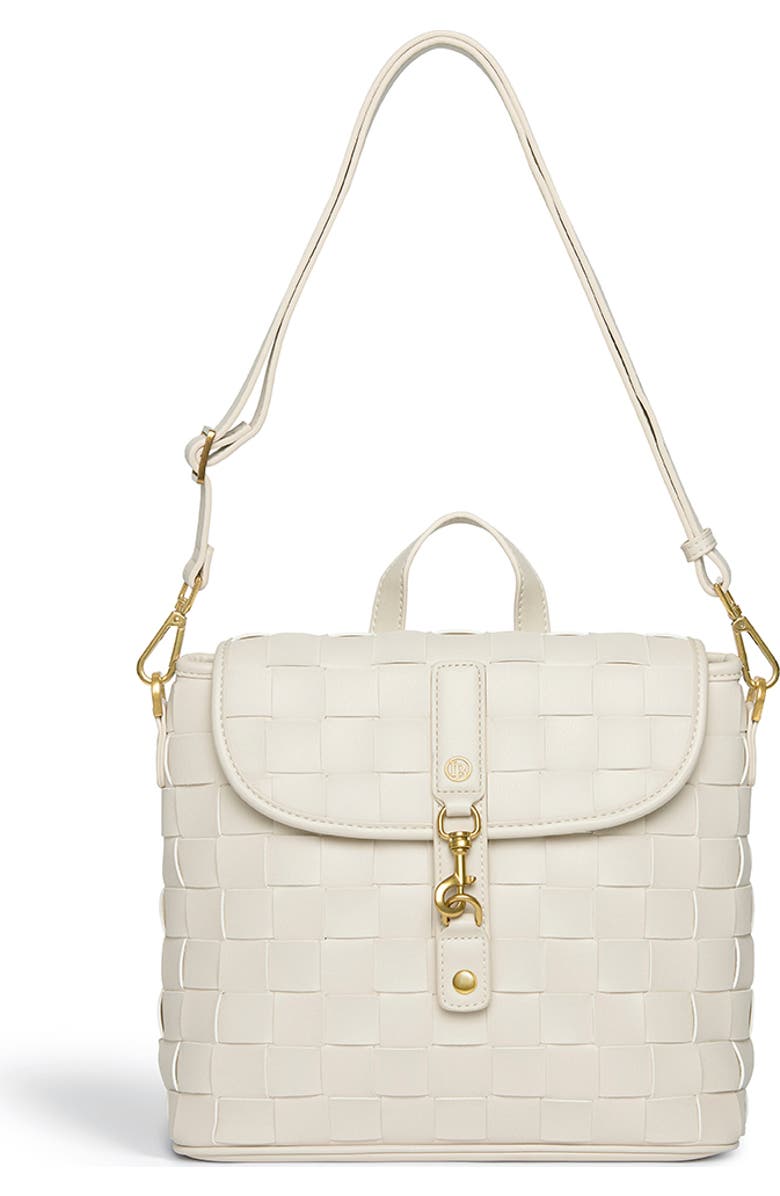 LaBante London Rosie Mini Vegan Backpack, Alternate, color, White