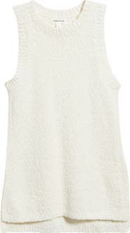 Nordstrom Textured Cotton Sweater Tank