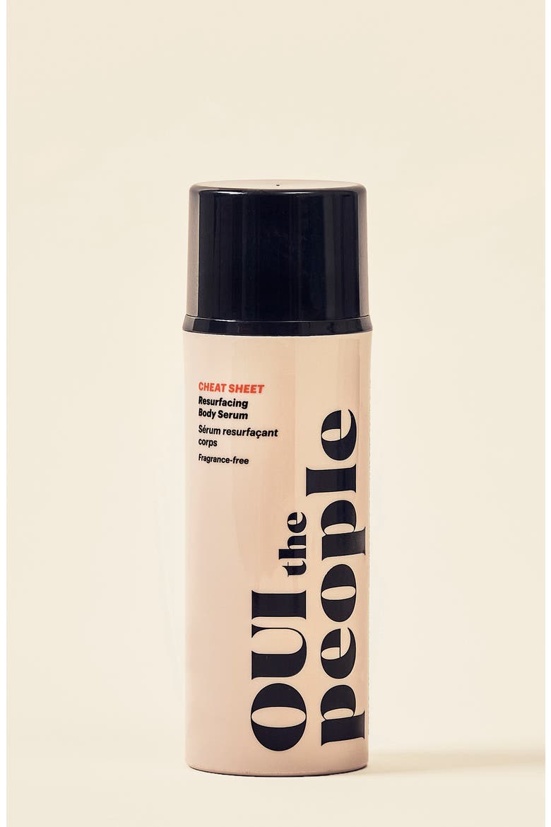 CHEAT SHEET Resurfacing Body Serum, Alternate, color, CHEAT SHEET