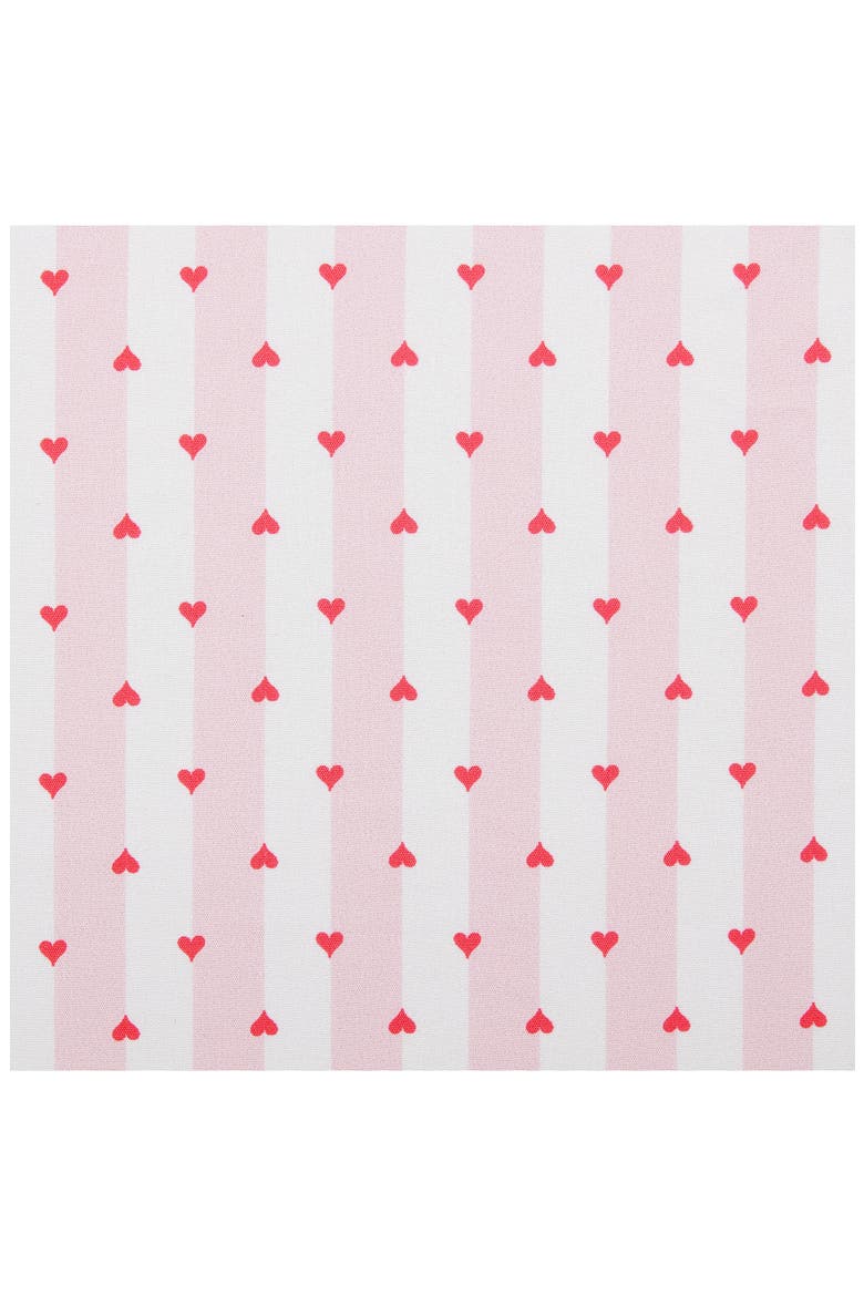 Wonderland Stripe Sheet Set, Alternate, color, BRIGHT PINK
