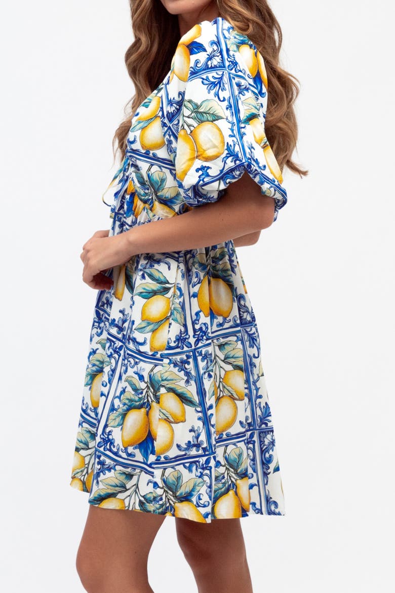 Summer Sorrento Dress, Alternate, color, Blue