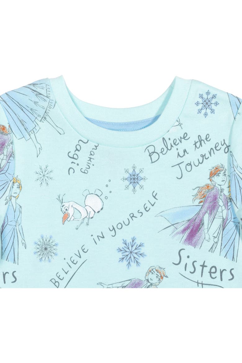 Frozen Pullover Sweatshirt, Alternate, color, Light Blue Frozen
