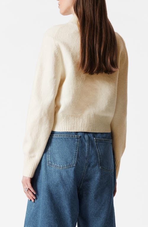 & Other Stories Collared Cardigan In Neutral