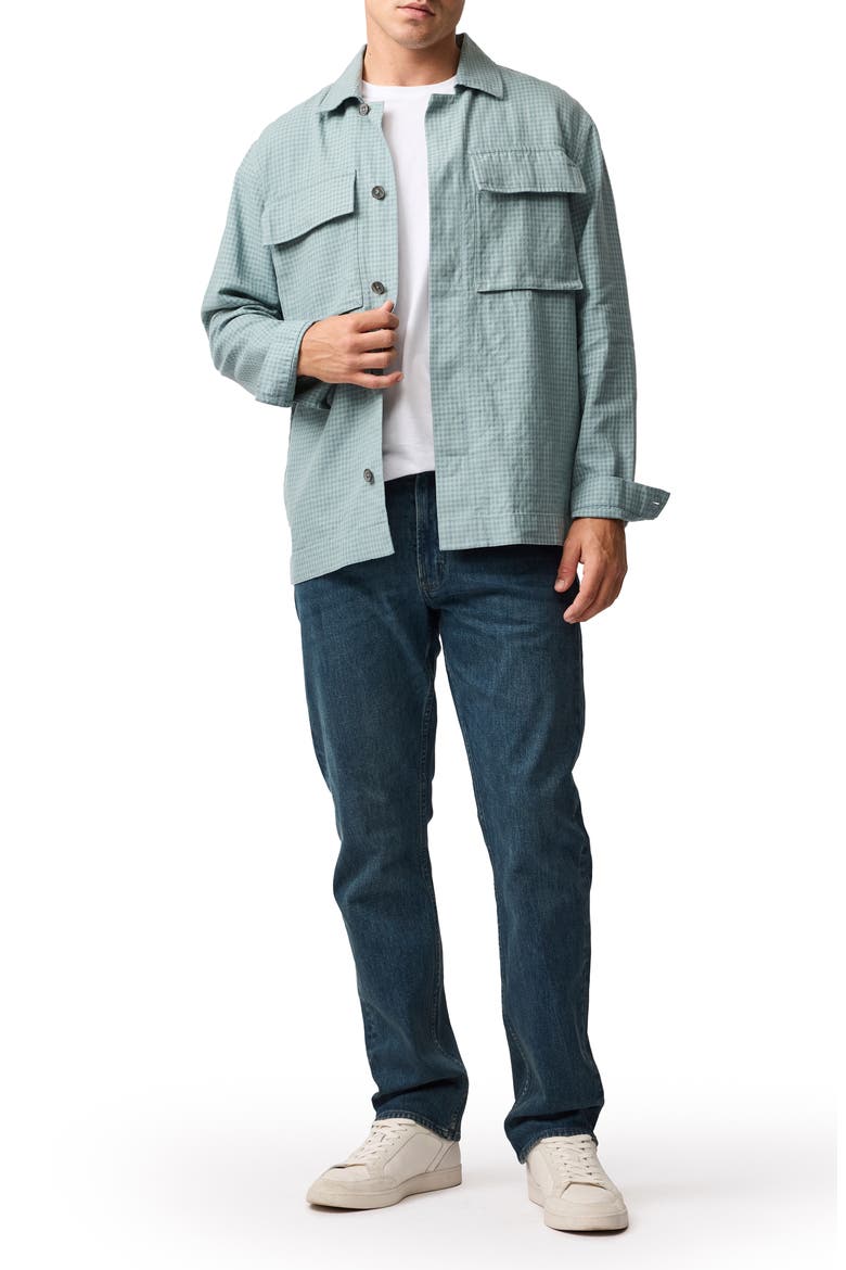 Hills Creek Linen & Cotton Shirt Jacket, Alternate, color, CEYLON