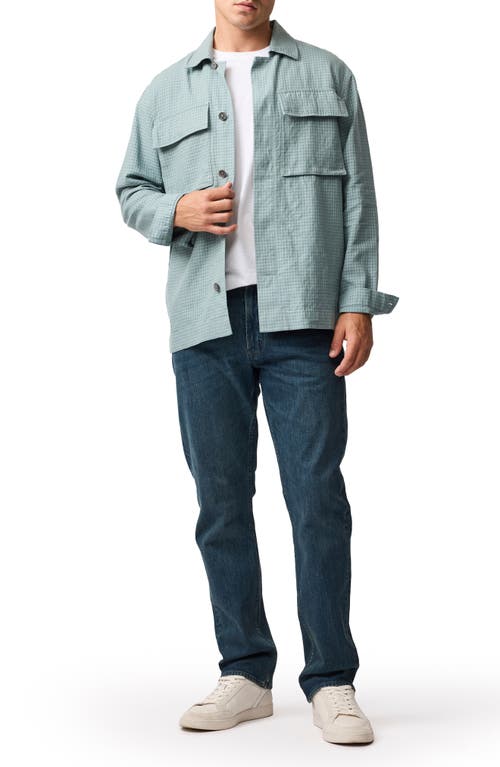 Rodd & Gunn Hills Creek Linen & Cotton Shirt Jacket In Ceylon