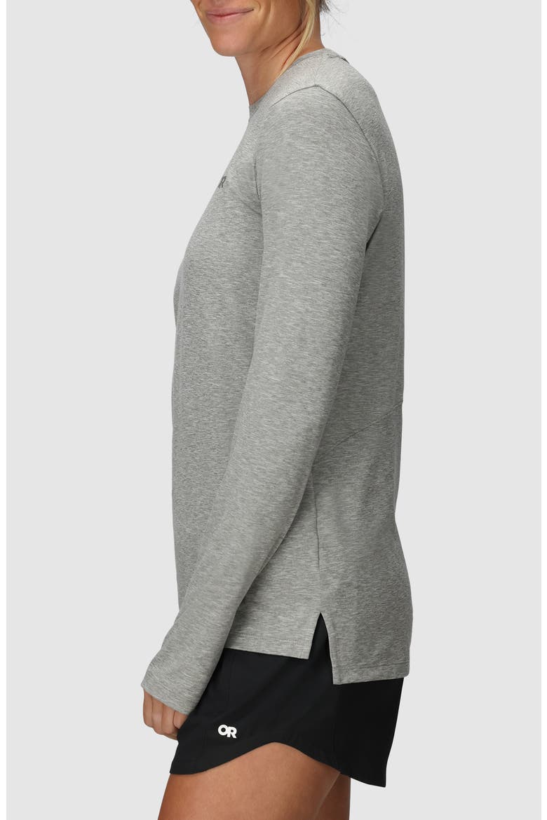 ActiveIce Spectrum Sun Long Sleeve T-Shirt, Alternate, color, GREY HEATHER