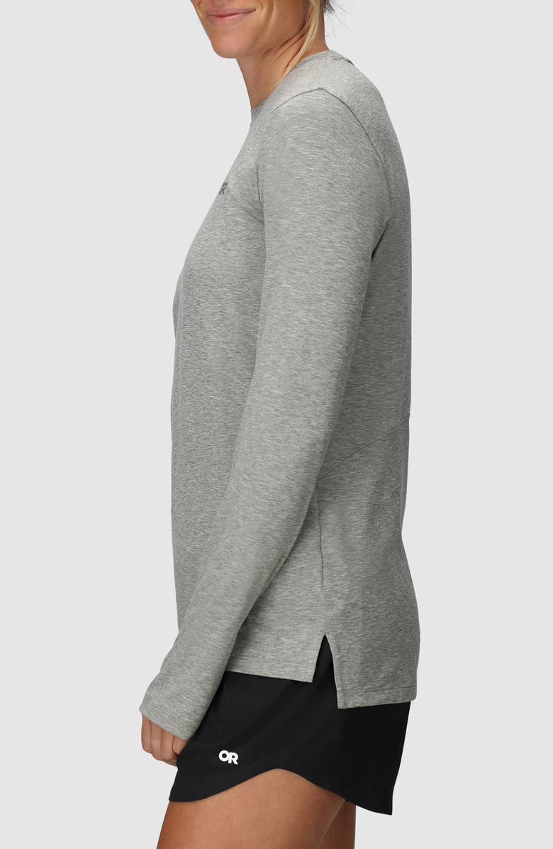 Outdoor Research ActiveIce Spectrum Sun Long Sleeve T-Shirt, Alternate, color, Grey Heather