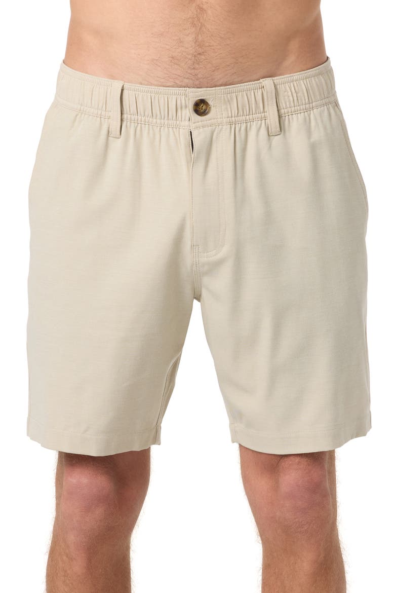 Reserve Water Resistant Shorts, Main, color, LIGHT KHAKI