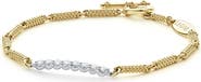 LAGOS Superfine Signature Caviar Diamond Link Bracelet