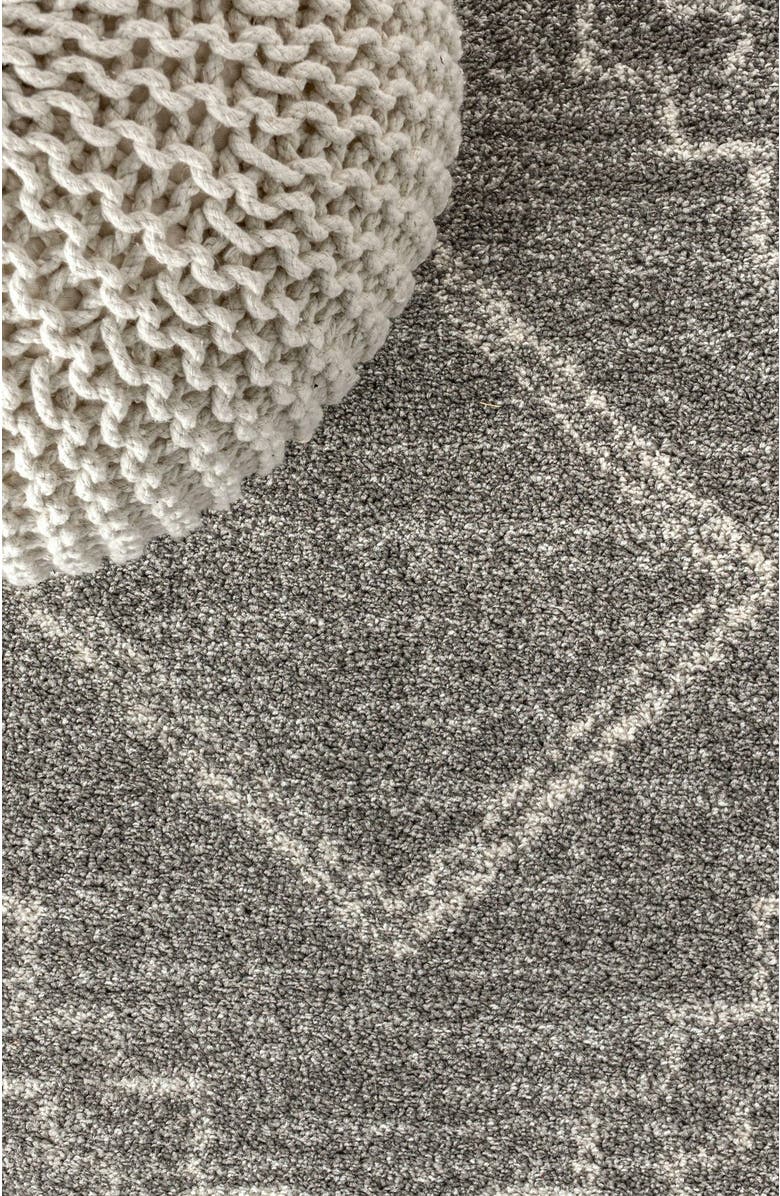 JONATHAN Y Amir Moroccan Beni Souk Area Rug, Alternate, color, Gray/Cream