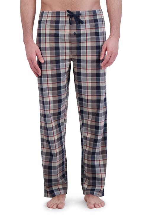 Plaid Woven Sleep Pants