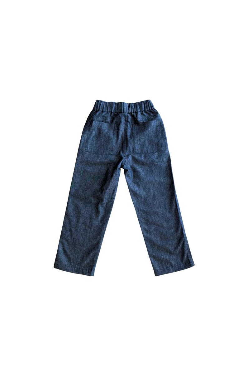 Jackalo Kids’ Jules Organic Cotton Twill Pants, Alternate, color, Lightweight Denim