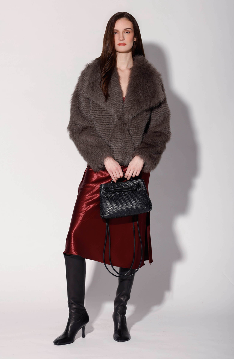 Walter Baker Hazel Mini Tote, Alternate, color, Black