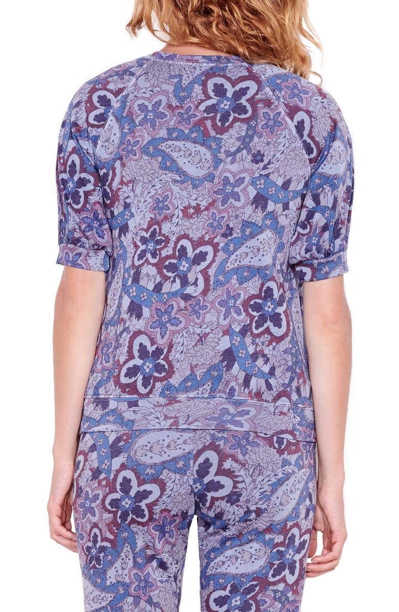 Sundry Paisley Print Top, Alternate, color,