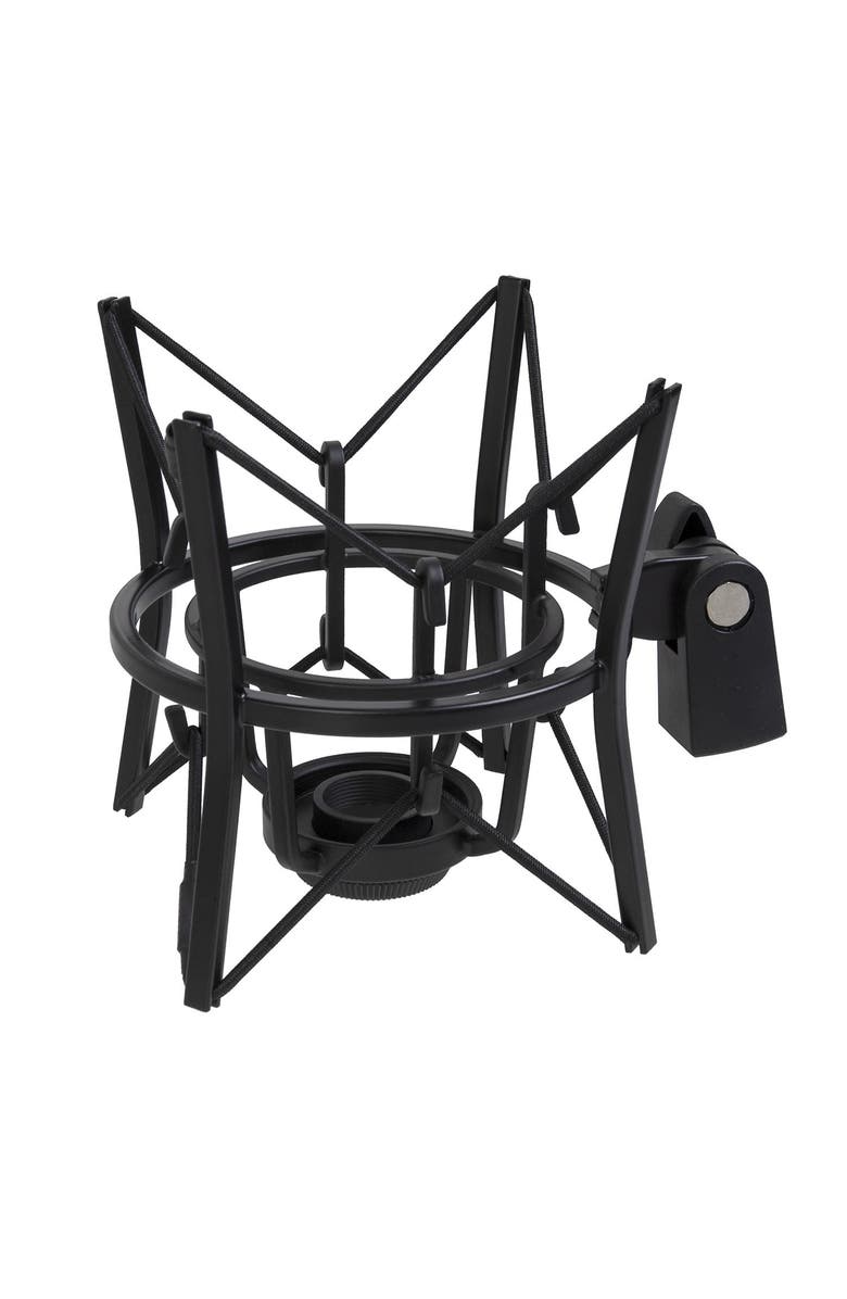 Lyxpro MKS1-B Condenser Spider Microphone Shock Mount with Anti Vibration and Isolation, Main, color,