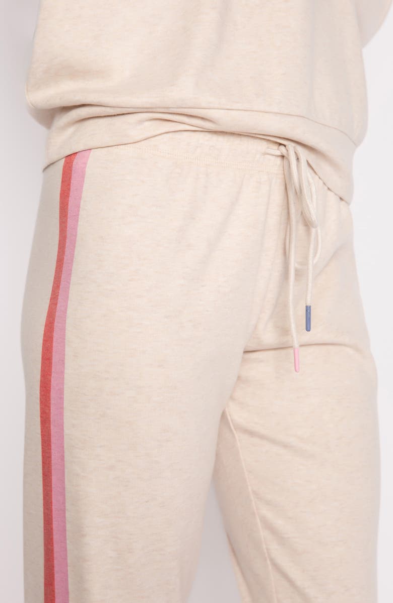 PJ Salvage Love Life Fleece Pajamas, Alternate, color,