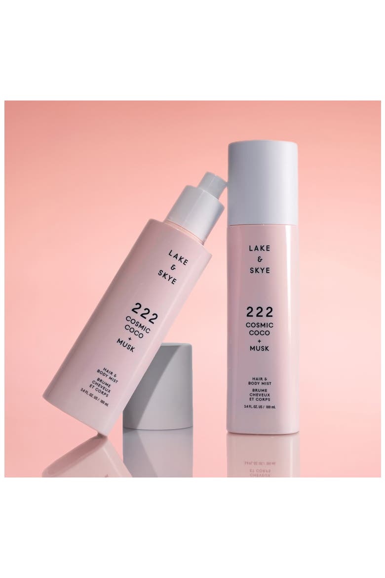 222 Cosmic Coco + Musk Hair & Body Mist, Alternate, color, NO COLOR