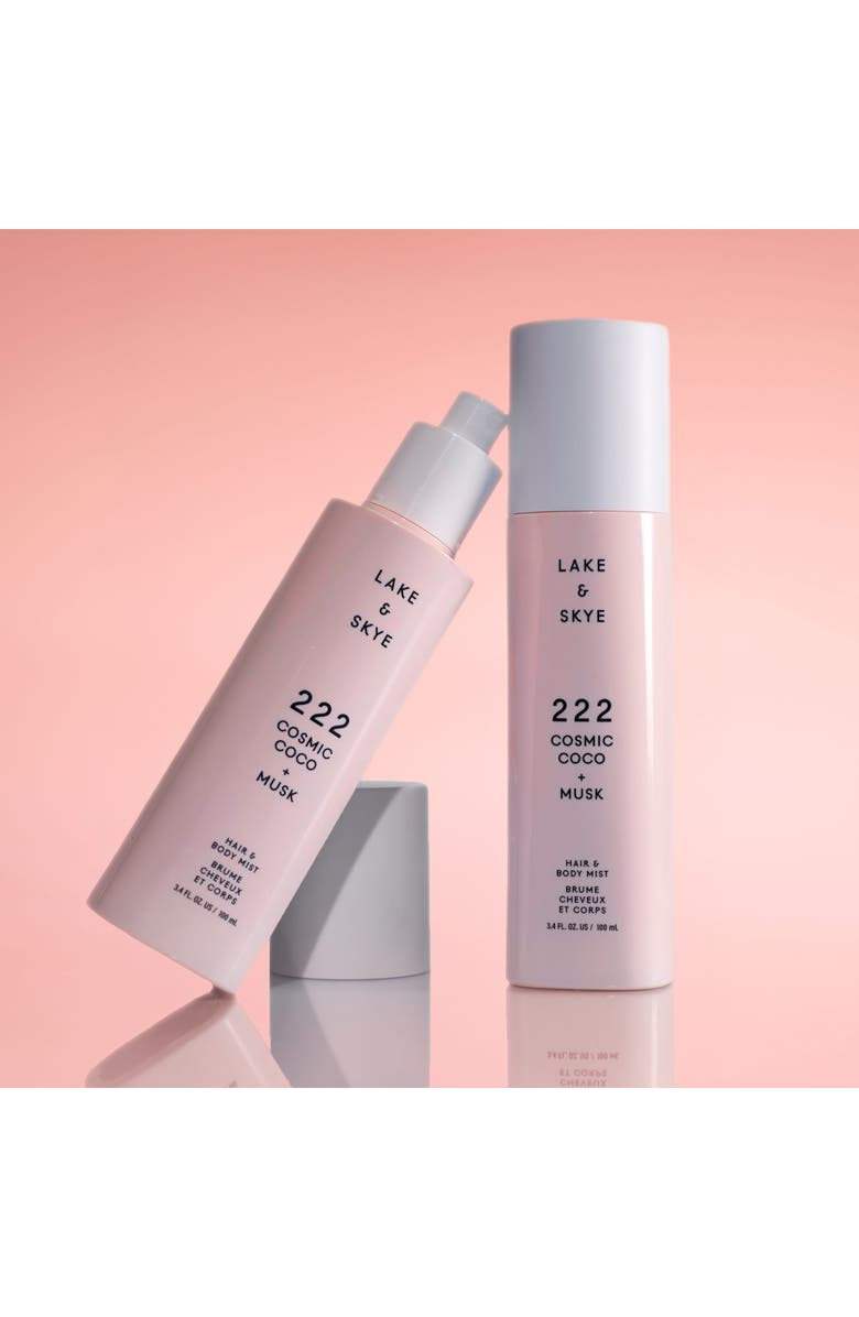 Lake & Skye 222 Cosmic Coco + Musk Hair & Body Mist, Alternate, color,