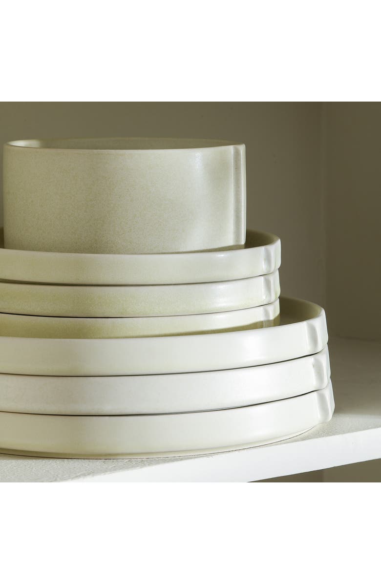 Stone Lain Bao Stoneware 24-Piece Dinnerware Set, Alternate, color, Beige