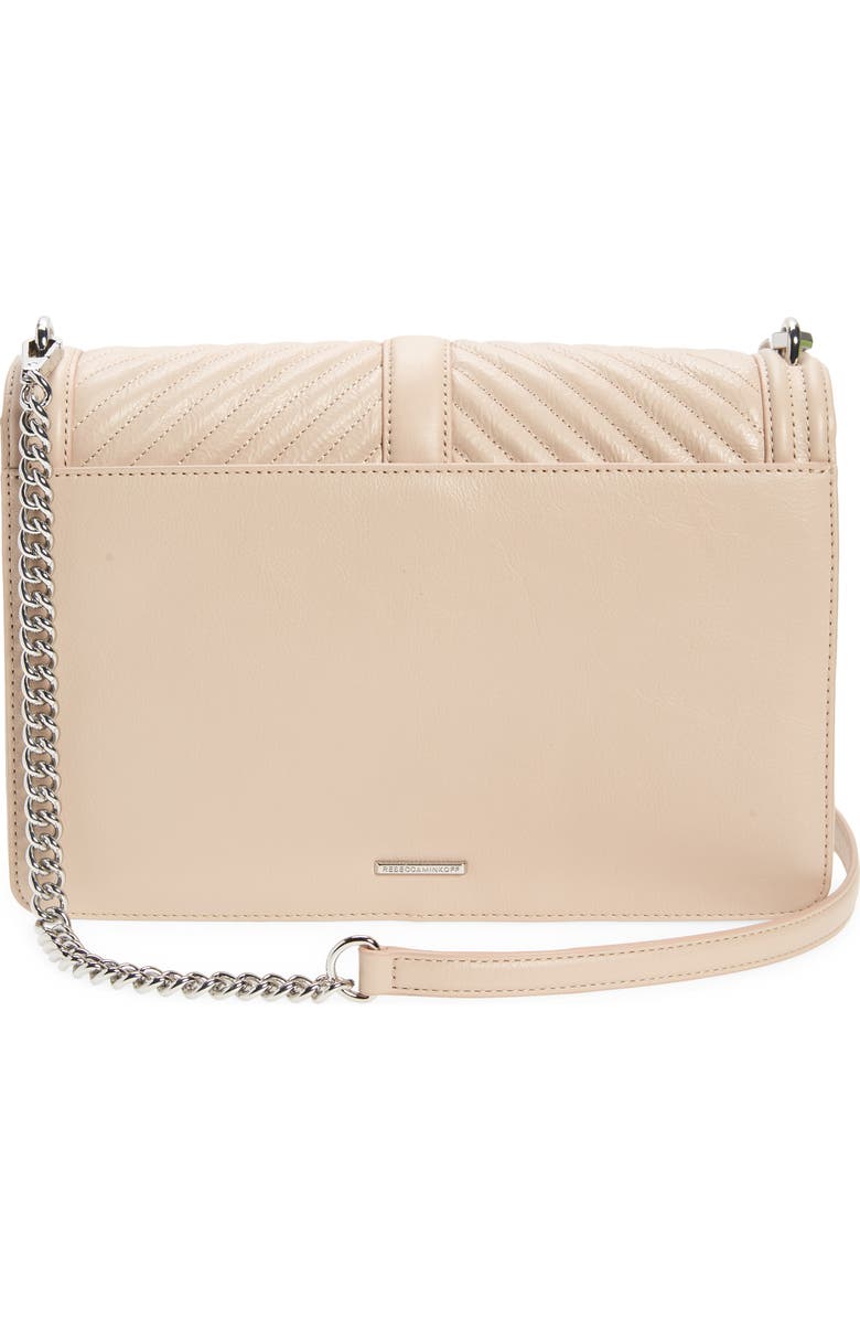 Rebecca Minkoff Jumbo Love Chevron Quilted Crossbody, Alternate, color,