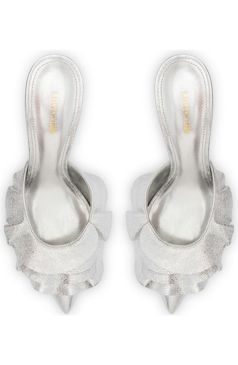 Larroudé Candy Ruffle Mule, Alternate, color,