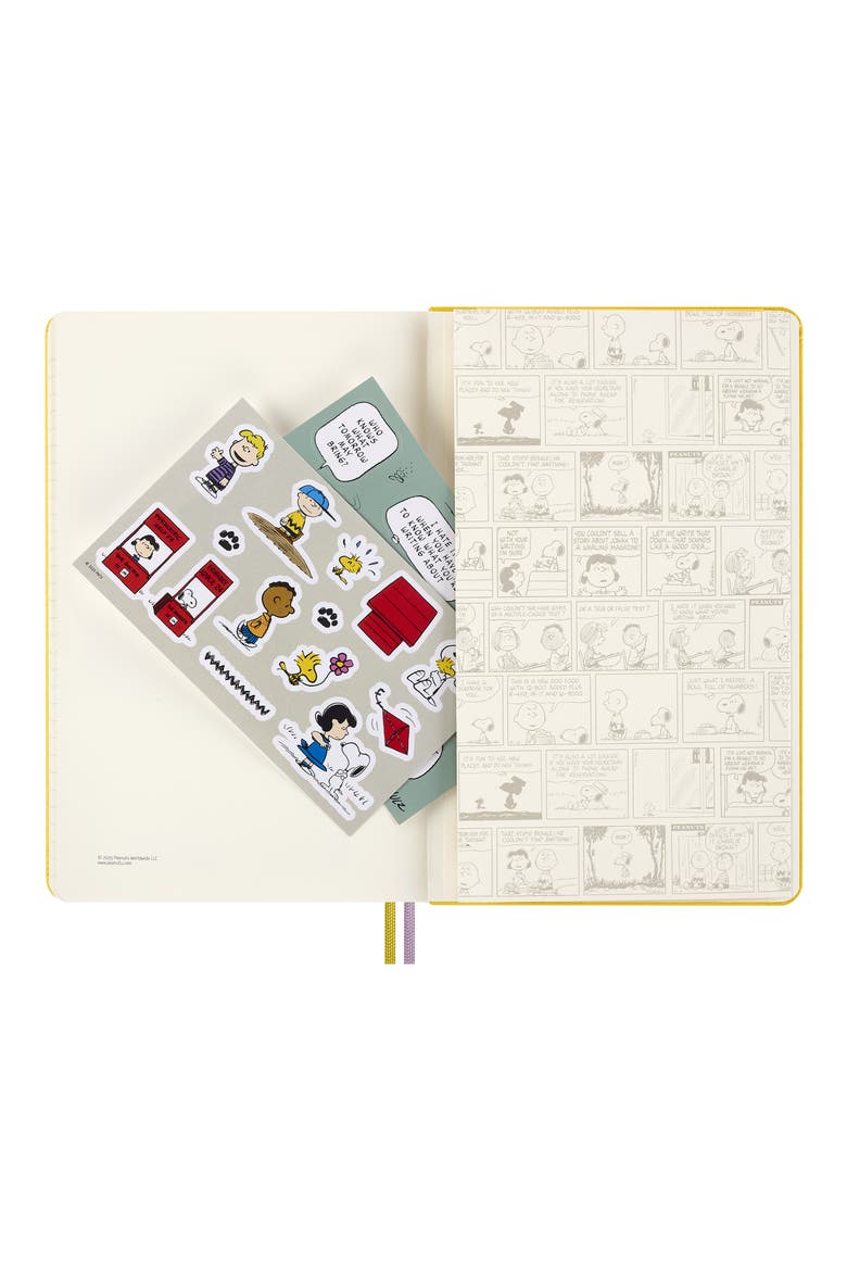 Peanuts Peppermint Patty Large Ruled Notebook, Alternate, color, YELLOW