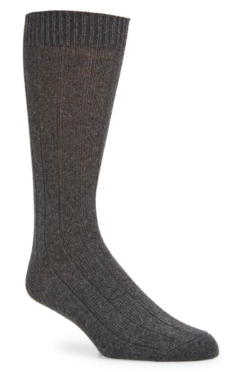 Nordstrom Rib Crew Socks, Main, color,