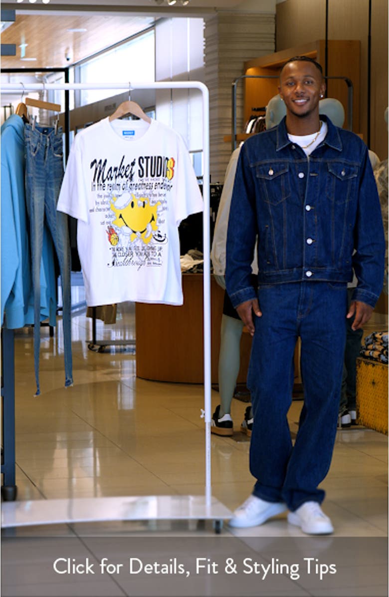 SMILEY<sup>®</sup> Greatness Cotton Graphic T-Shirt, sales video thumbnail