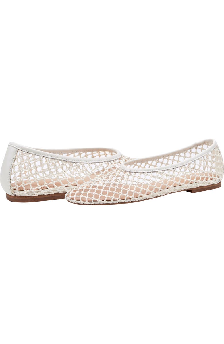 Marc Fisher LTD Jazlyn Pointed Toe Flat, Alternate, color, Ivory