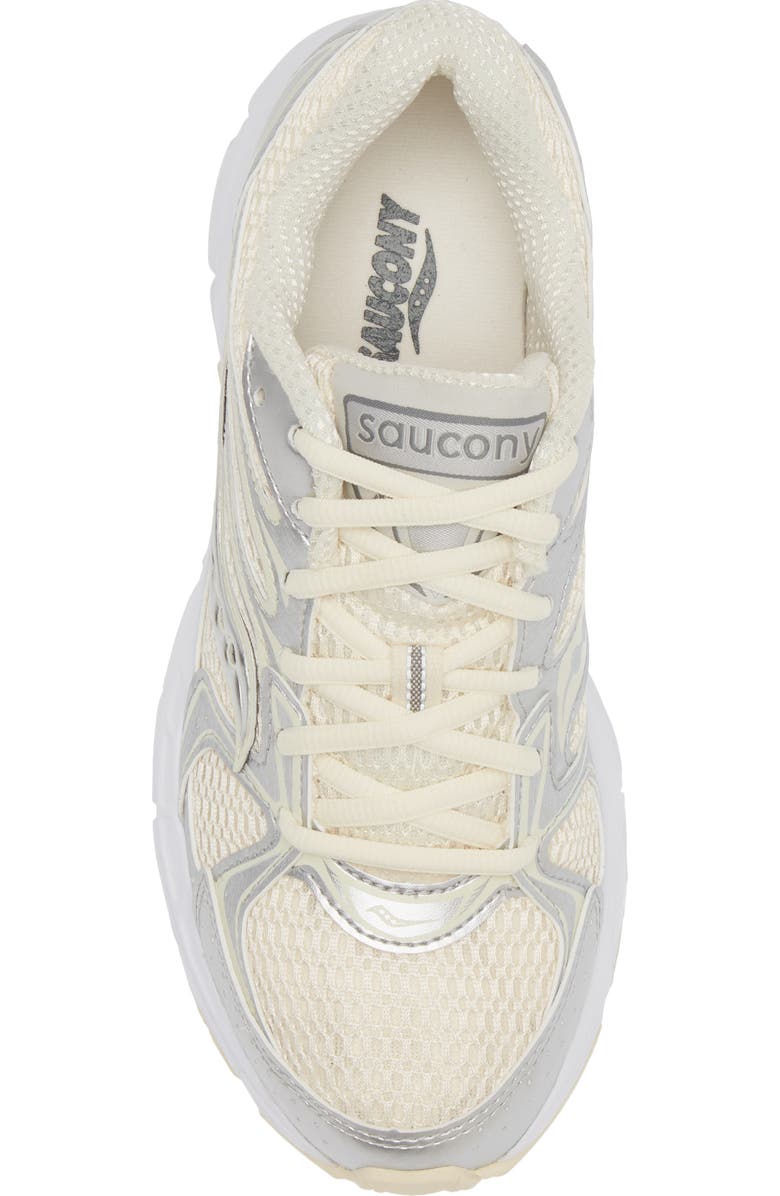 Saucony Ride Millenium Sneaker, Alternate, color, Cream/Silv