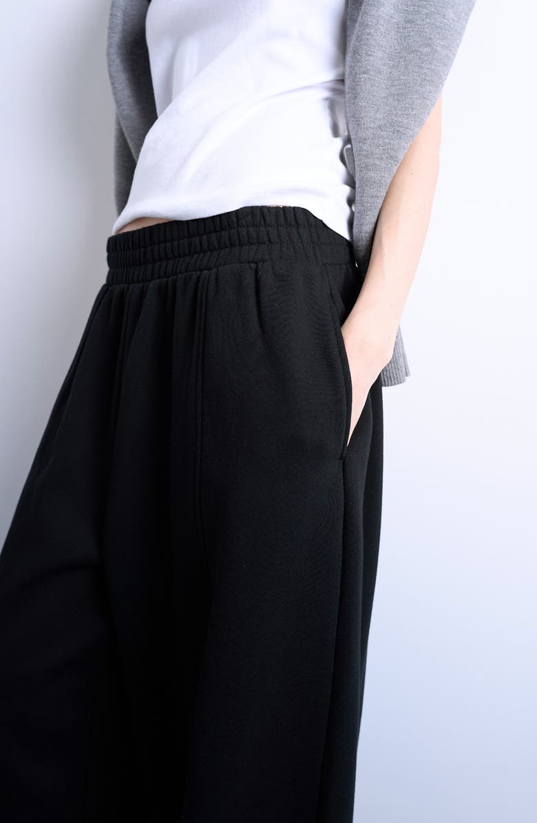 Topshop Balloon Joggers, Alternate, color, Black