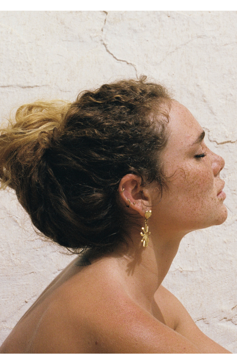 sccollection Blu Earrings, Alternate, color, Gold