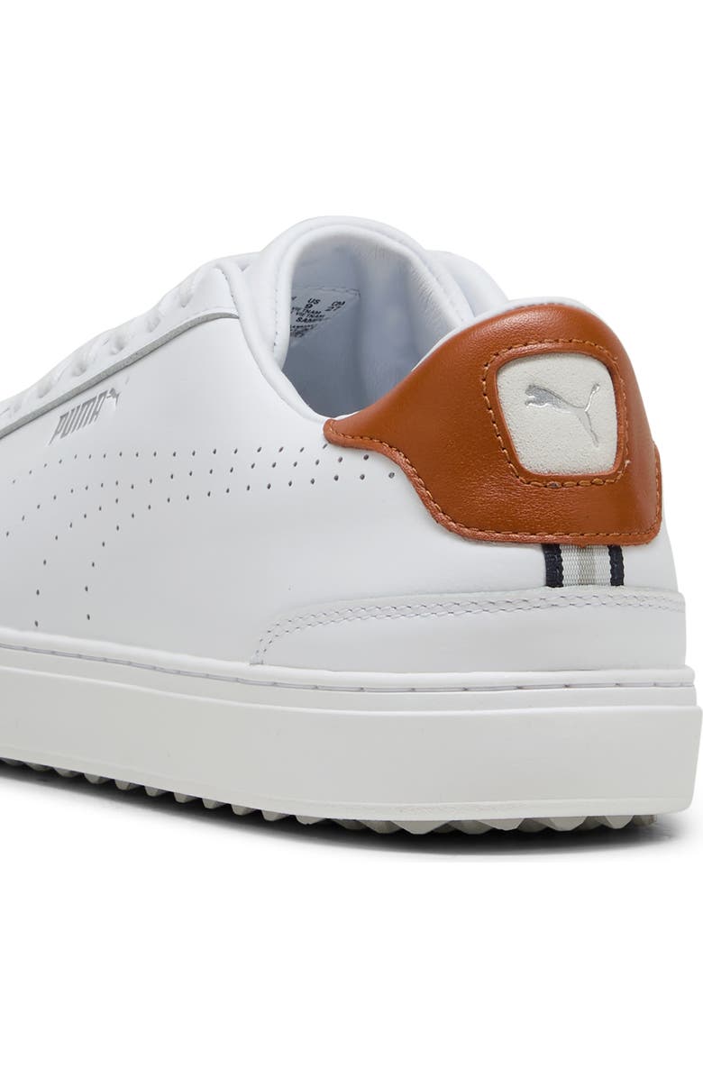 PUMA GOLF Classic G Golf Shoes, Alternate, color, Puma White-Ash Gray