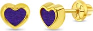 In Season Jewelry 14k Lapis Shaped Earrings