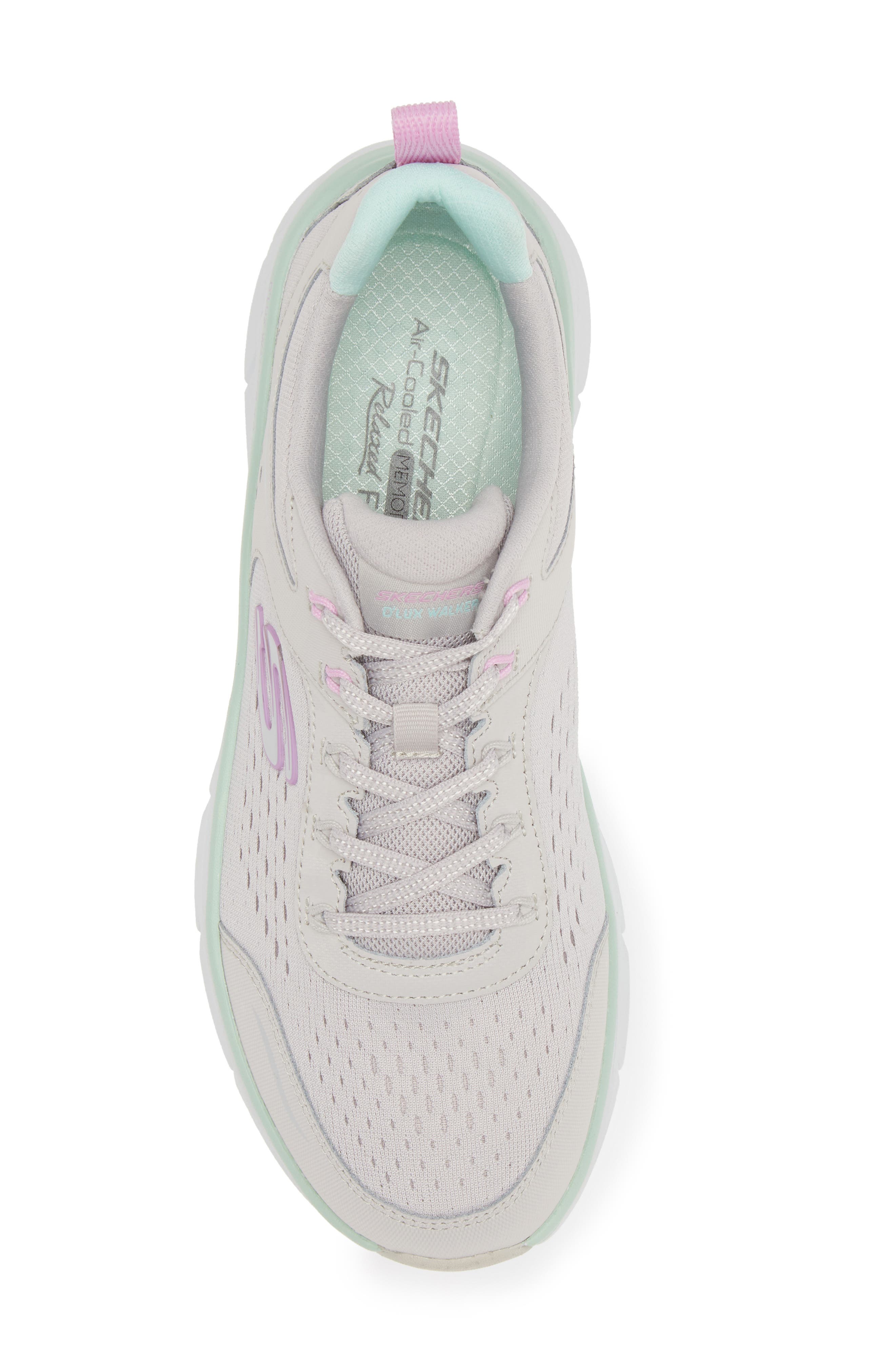 SKECHERS D'Lux Walker 2.0 Sneaker, Alternate, color, 